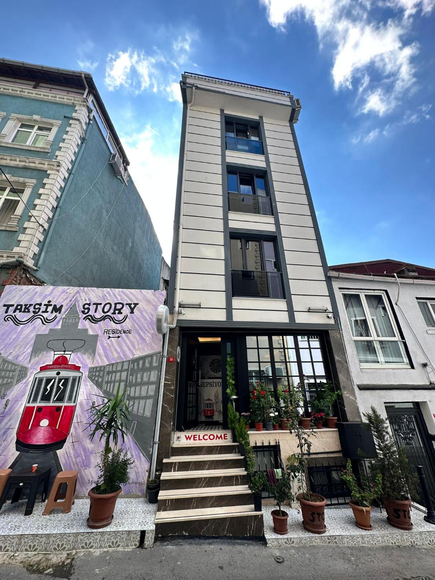 Taksim Story Residence Istanbul Bagian luar foto